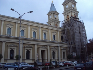 Katedra Zbawiciela Boskiego w Ostrawie elewacja po remoncie